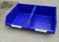 جعبه جعبه پلاستیکی آبی / قرمز برای ذخیره سازی امن قطعات 600 * 400 * 230 میلیمتر