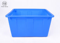 بزرگ ذخیره سازی جعبه های رنگی جعبه پلاستیکی W50 HDPE قابل انعطاف 487 * 343 * 258 میلی متر