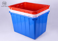 W 400L جعبه ذخیره سازی پلاستیکی رنگی صنعتی برای ذخیره سازی کارخانه نساجی