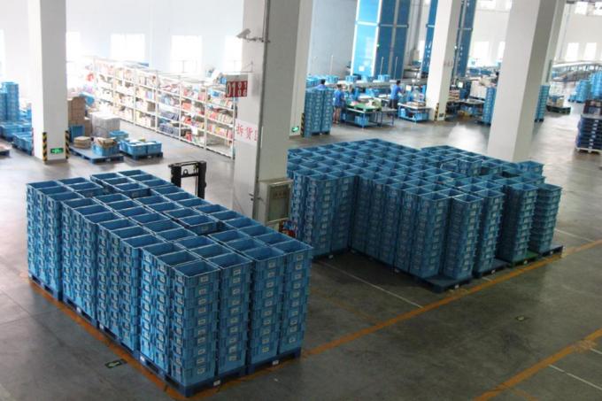 جعبه های پلاستیکی متحرک سنگین ظروف اتحادیه اروپا 600 * 400 * 148mm PK-46148