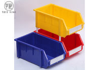 قطعات یدکی قفسه های پلاستیکی جعبه برای قفسه بندی، مخازن ذخیره سازی سطل