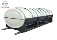 HPT10000L مخازن قالب روتو سفارشی، مخزن مایعات مخازن پایه افقی پلاستیکی روی کامیون