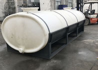 HPT10000L مخازن قالب روتو سفارشی، مخزن مایعات مخازن پایه افقی پلاستیکی روی کامیون