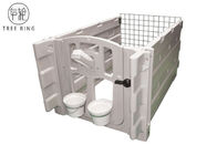 حوضه گوشتخواری حوضچه حوضه پلاستیکی برای نیشکر 4 حصار همزمان
