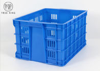 C560 55 لیتر وظیفه سنگین تهویه پلاستیکی پلاستیکی انبساط جعبه جعبه برای گوشت / مرغ