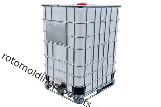 1500 لیتر Ibc مخازن عمده متوسط 1200*1100*1165mm برای ذخیره سازی و حمل مواد شیمیایی