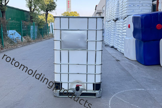 1500 لیتر Ibc مخازن عمده متوسط 1200*1100*1165mm برای ذخیره سازی و حمل مواد شیمیایی