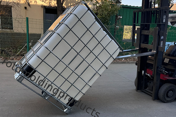 1500 لیتر Ibc مخازن عمده متوسط 1200*1100*1165mm برای ذخیره سازی و حمل مواد شیمیایی