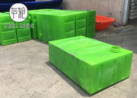سبز رنگ 500L Rotomolding Products Rectangualr قابل حمل Utility بافل مخازن آب برای راه حل مراقبت از خودرو