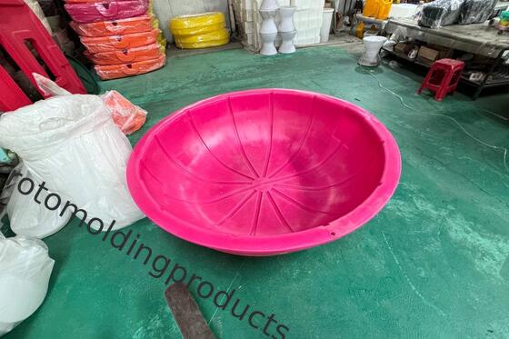 Custom Rotomolding Products Bespoke Rotomolded Domed Covers and Industrial Basins For Agricultural  Trucks