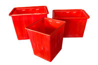 سطل زباله های کاغذی جامد، سطل های زباله آشپزی پلاستیکی در رنگ قرمز