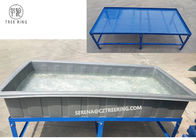 500L Rotomoulded PE Aquaponic Groove Media Bed with Standing For Hydroponic Vegetables