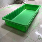 تختخواب رشد Aquaponic با رنگ سبز با ایستادگی در برابر سیستم های آبی آکوپونیک Greenhousr