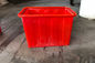ظرفیت ریخته گری قرمز 160L سطل زباله های پلاستیکی سطل برای مخزن آب برای Aquaponic Fish Fram